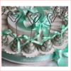 FOTO ESEMPIO - Torta bomboniera con 20/32 fette con segnaposto torta nuziale per Matrimoni e Feste - Matrimoniefeste.it l'ecommerce per gli eventi